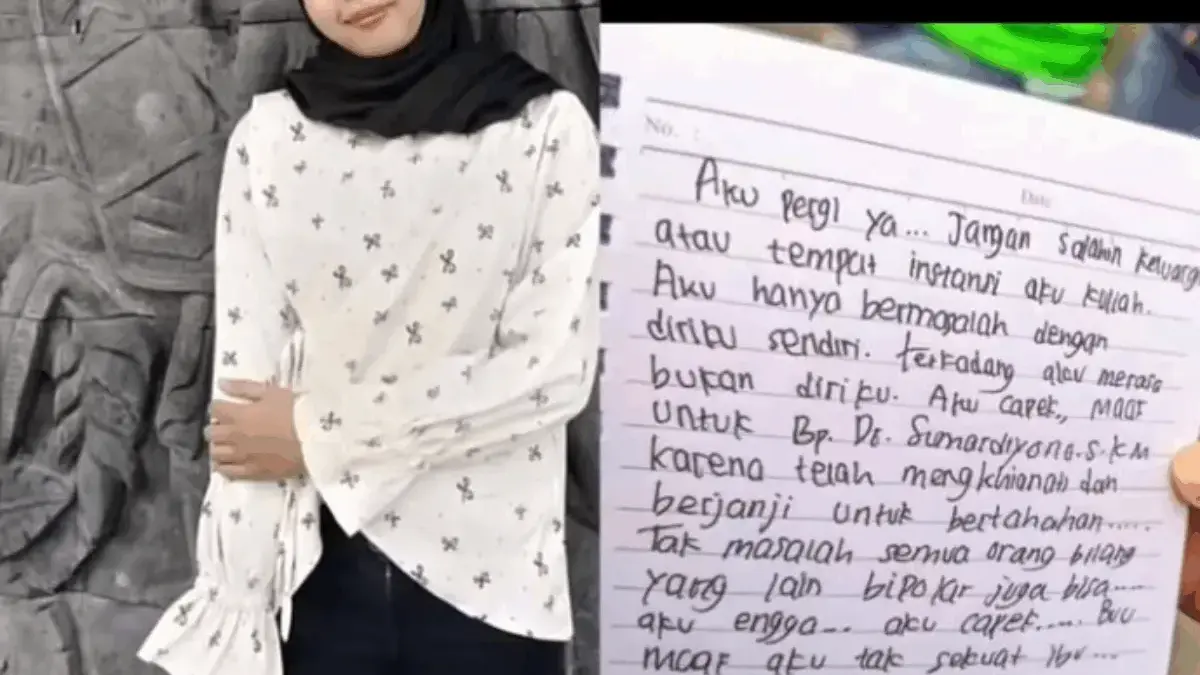 Viral Seorang Wanita Nekad Akhiri Hidup dengan Lompat Dari Jembatan, Diduga Punya Bipolar
