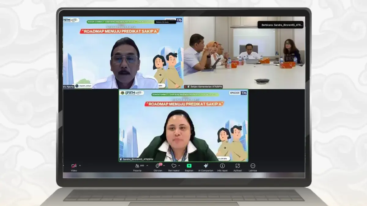 SAKIP Wujud Transparansi Publik, ATR/BPN Dorong Penguatan Integritas Kinerja