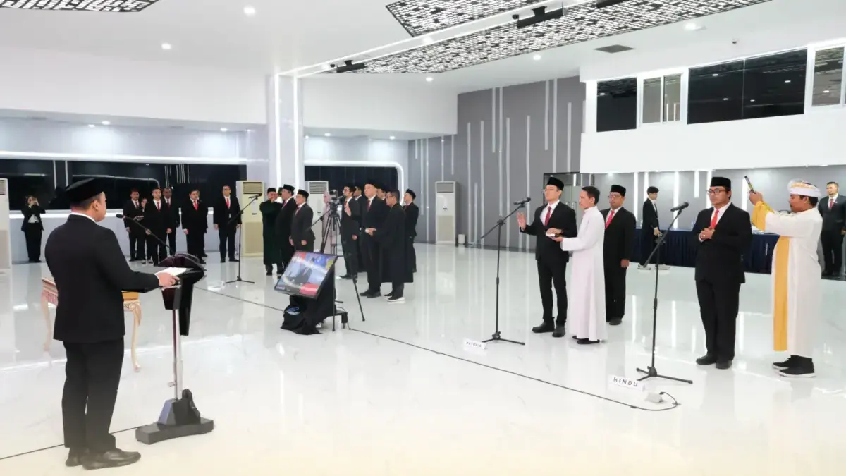 Lantik 79 Pejabat Struktural Se-Indonesia, Menteri Nusron Tekankan Semangat Nationwide dan Sistem Meritokrasi
