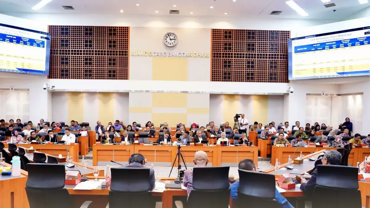 Rapat Bersama Badan Anggaran DPR RI, Sekjen Kementerian ATR/BPN Optimis Ada Peningkatan PNBP pada 2026