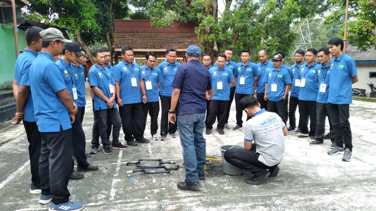 Perumda Tirta Medal Gelar Pelatihan dan Sertifikasi Tenaga Terampil Konstruksi
