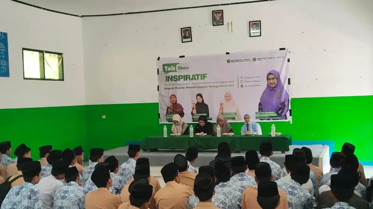 Hafidz Muda Berbagi Inspirasi di MA Plus Al Hikam