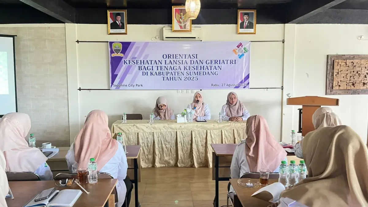 Tingkatkan Kompetensi, Nakes Dilatih Tangani Pasien Lansia dan Geriatri