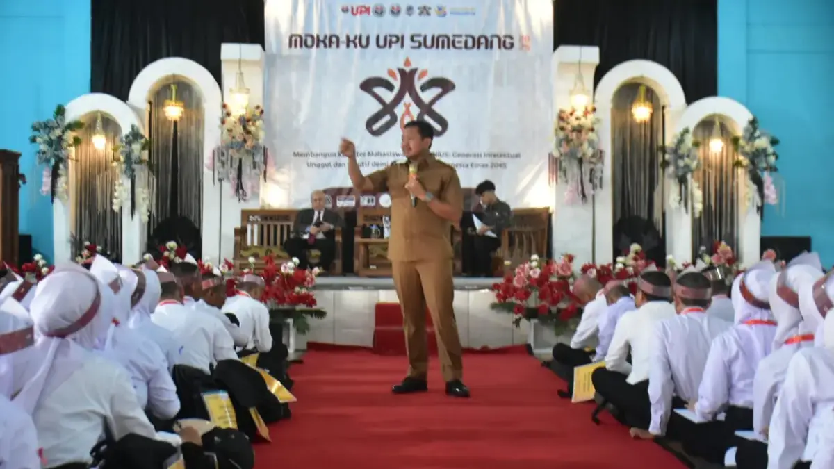 Bupati Dony Ajak Mahasiswa Sumedang Berani Bermimpi Besar