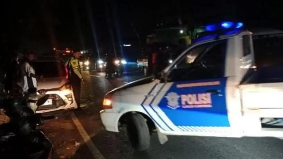 Tabrakan Beruntun di Jatinangor, Empat Orang Terluka dan Dilarikan ke Rumah Sakit