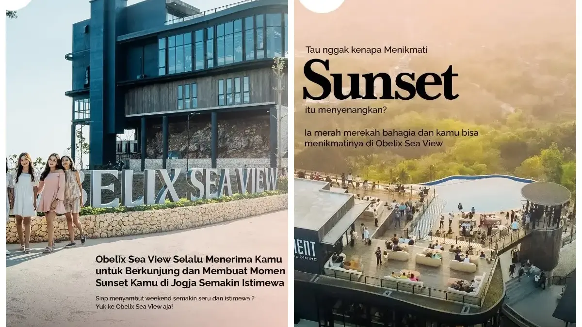 Desain Arsitektur Unik di Obelix Sea View