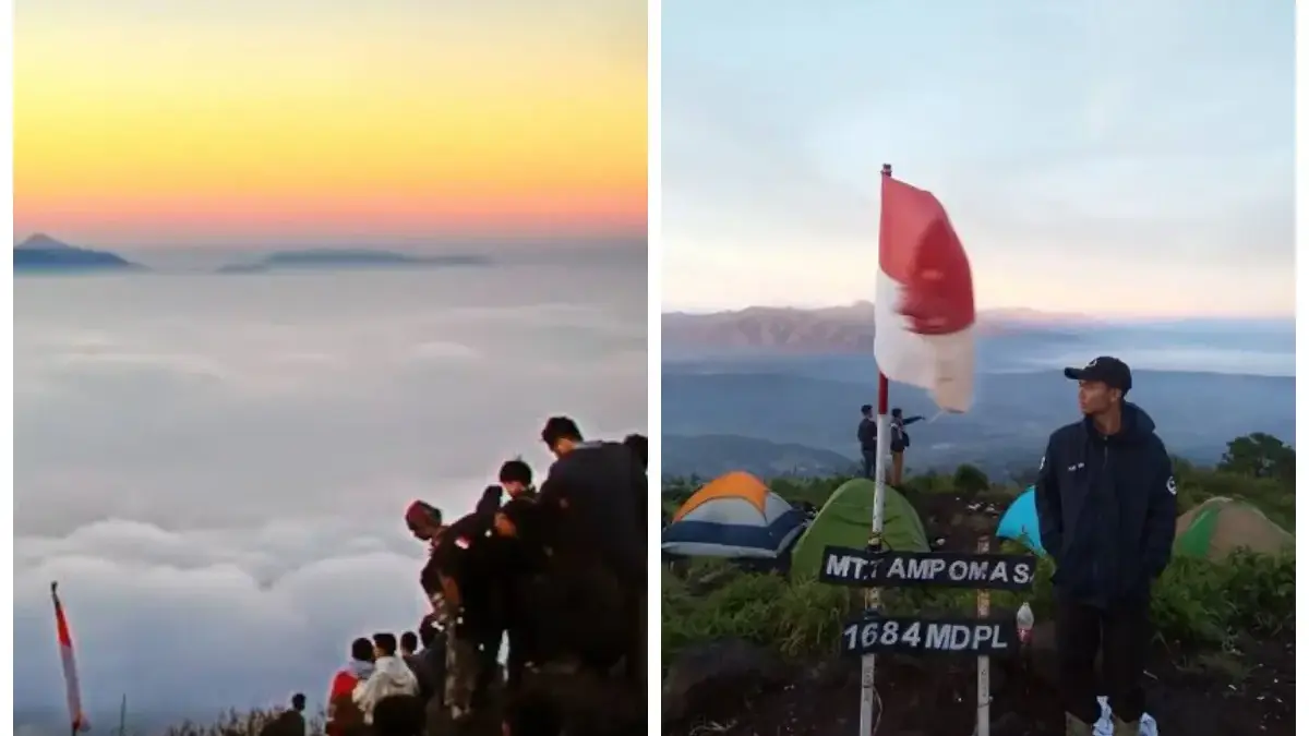 Alamat Gunung Tampomas Sumedang dan Rute Pendakian Populer