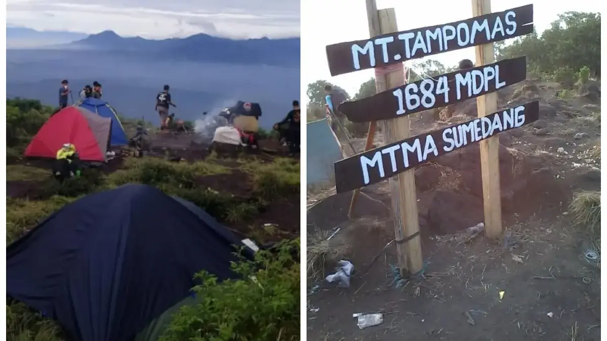 Mengenal Sejumlah Rute Pendakian Gunung Tampomas Sumedang yang Populer