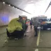 Kecelakaan Beruntun Libatkan Tiga Kendaraan di Tol Cisumdawu