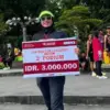 Kasat Lantas Polres Sumedang Raih Podium 2 di Ajang 10K Police Woman Run 2025