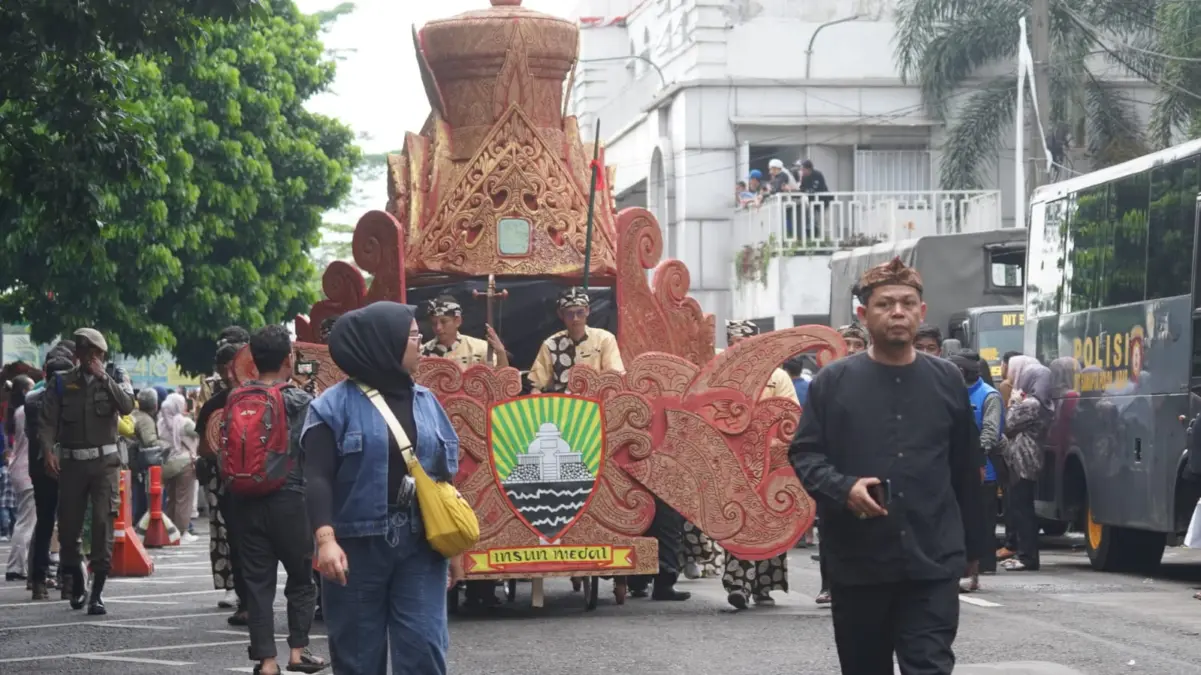 Kuda Renggong dan Kereta Naga Paksi Tampil di Kirab Budaya HUT ke-80 Jabar