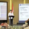 Jadi Pembicara di Rakernas BWI, Menteri Nusron Tegaskan Target Sertipikasi Wakaf hingga 2028