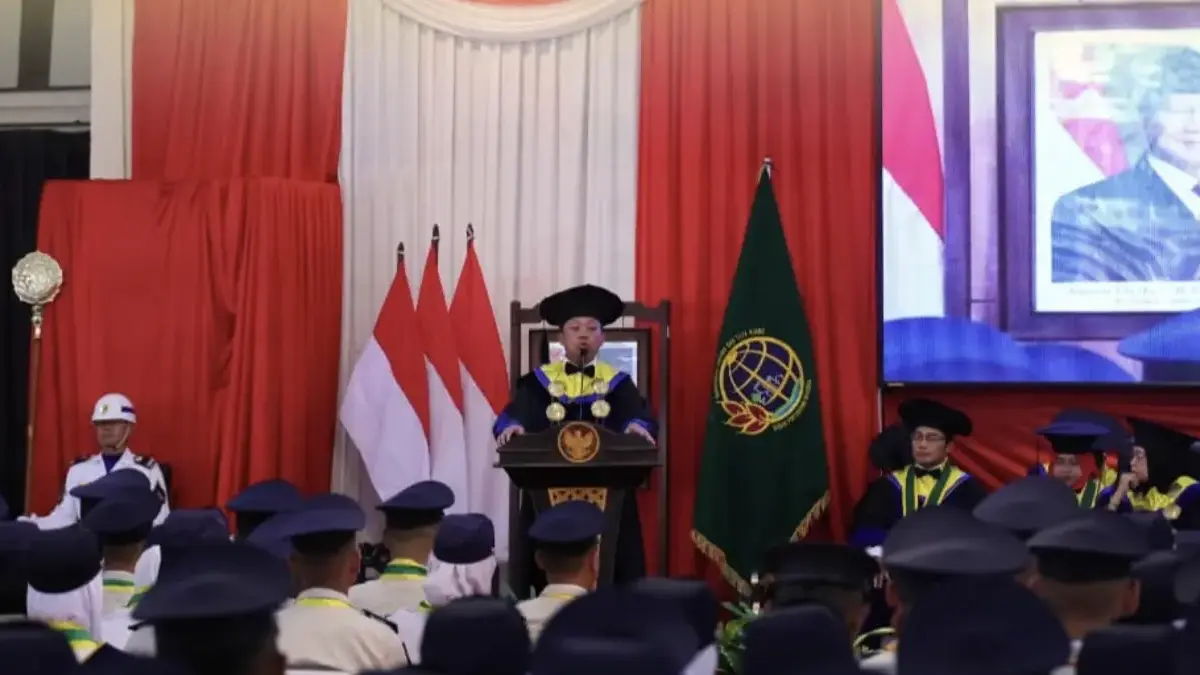 Menteri Nusron Hadiri dan Mewisuda 624 Taruna/i STPN