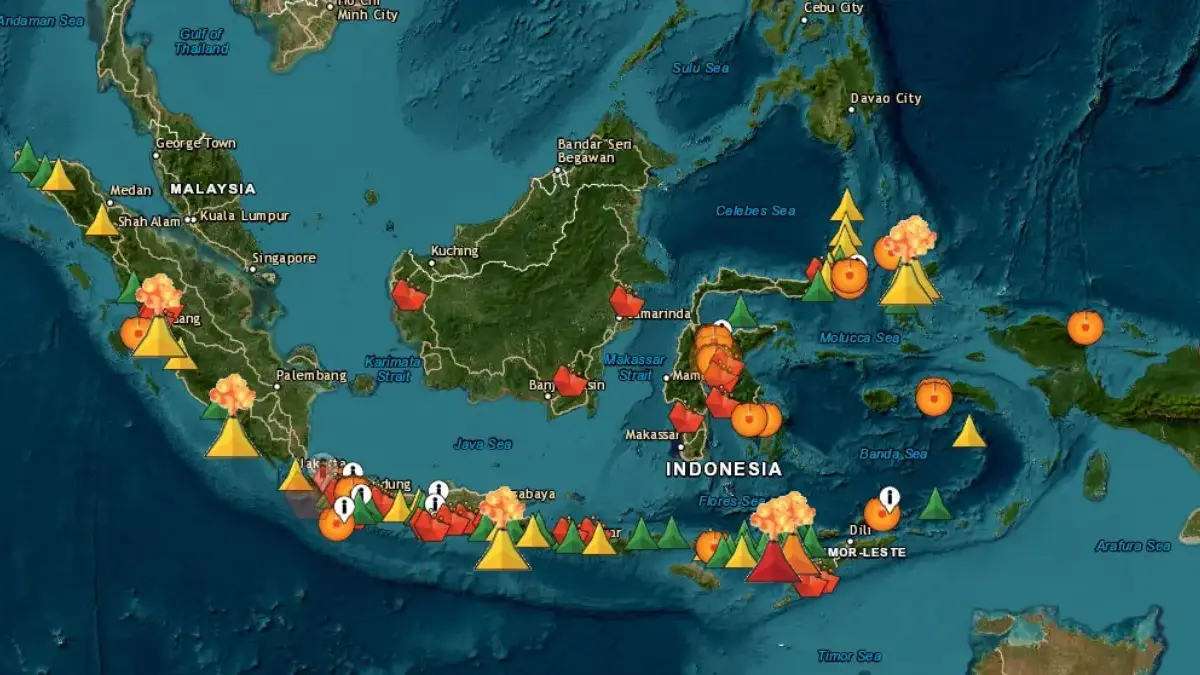 Gunung-Gunung Vulkanik di Indonesia Tiba-tiba Aktif Bersamaan, Pengamat Imbau Warga Tetap Waspada