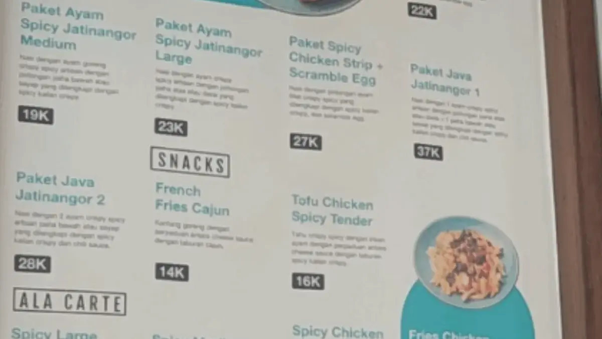 Harga Menu Jatinangor House: Pilihan Pas untuk Mahasiswa dan Keluarga
