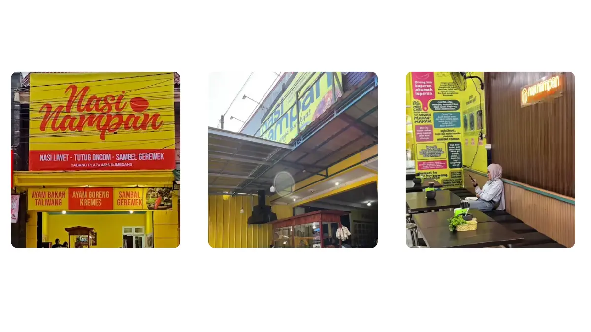 Alamat Lengkap Setiap Cabang Nasi Nampan Sumedang