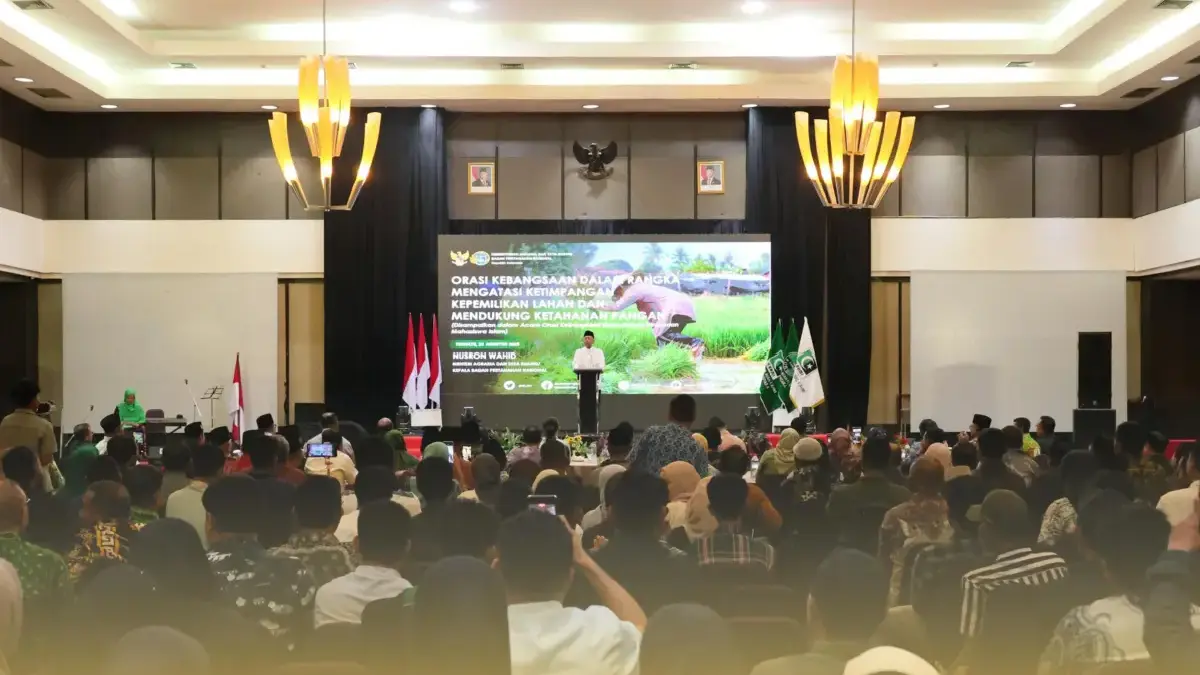 Orasi Kebangsaan di Rakor Regional KAHMI, Menteri Nusron Sampaikan Pentingnya Berikan Keputusan yang Adil