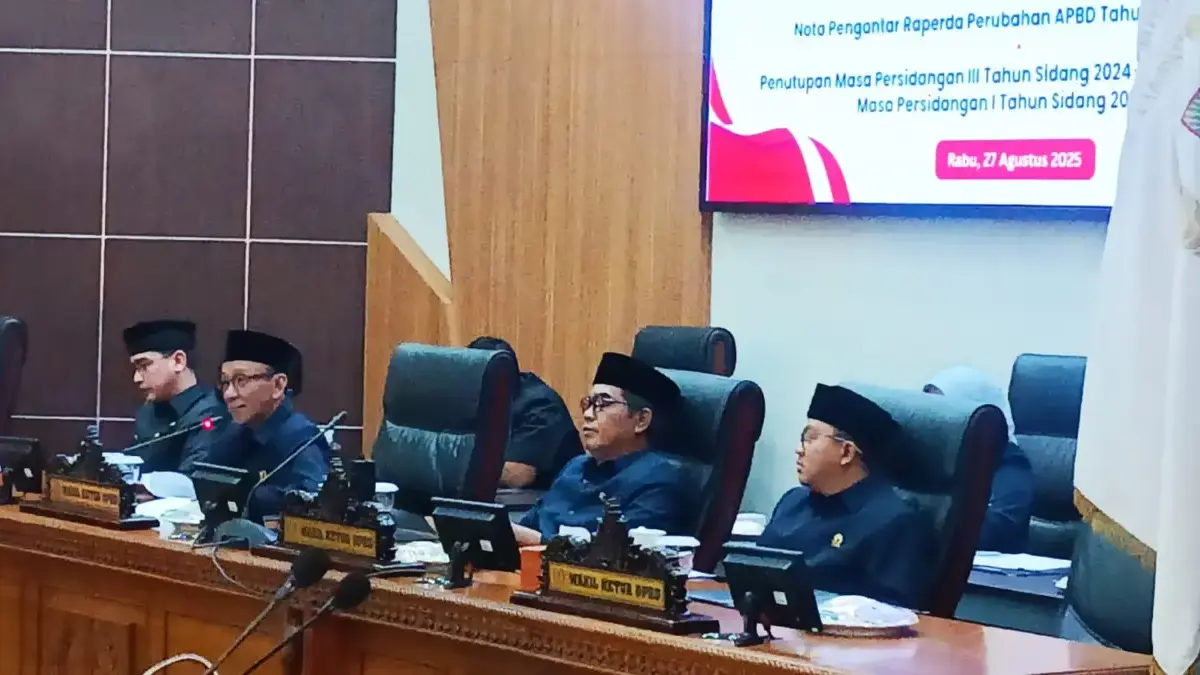 DPRD Bahas Rencana Kerja dan Raperda APBD Perubahan 2025