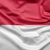 Menyambut Agustusan Warga Desa Cipanas Memasang Hiasan Bendera Dengan Kreatif