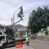 434 PJU Siap Terangi Jalan Sumedang