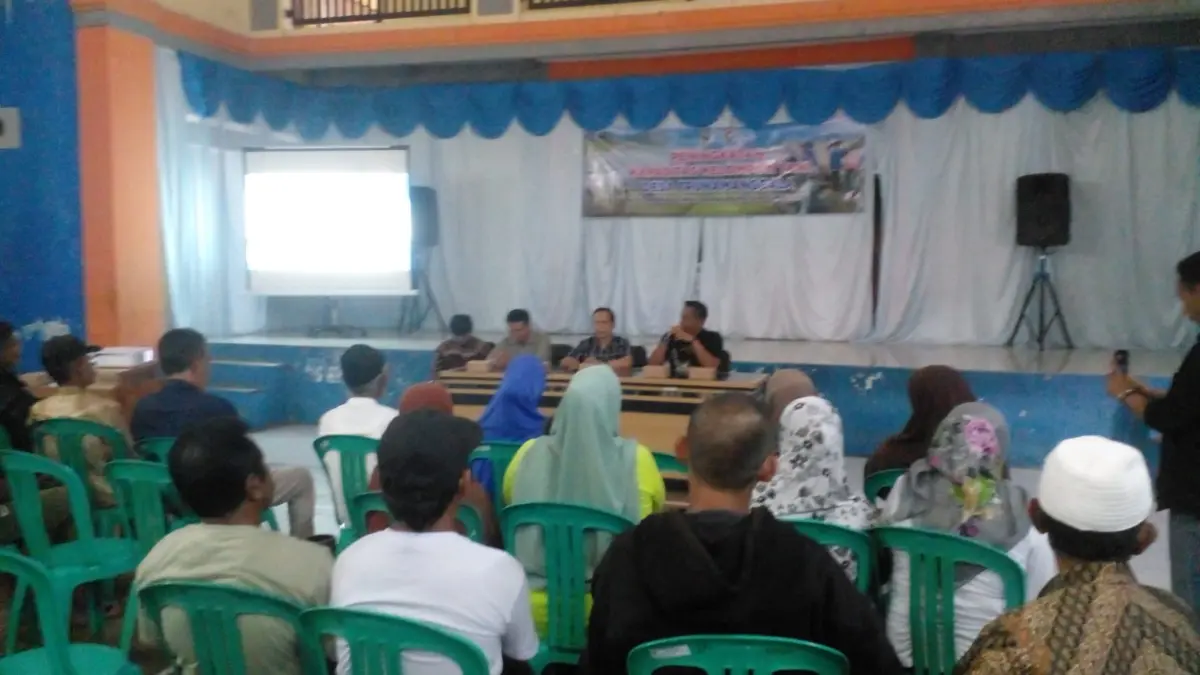 Pemdes Trunamanggala Gelar Penyuluhan Kelompok Tani