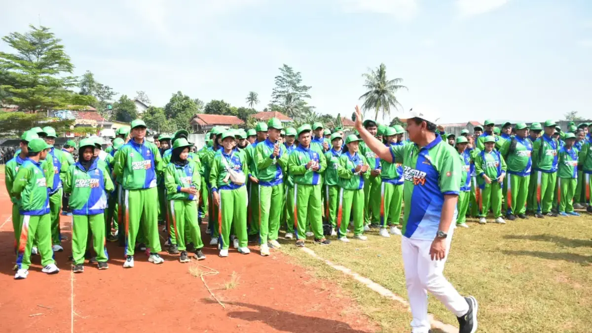 Bupati Dony Lepas Kontingen POPDA dan PEPARDA