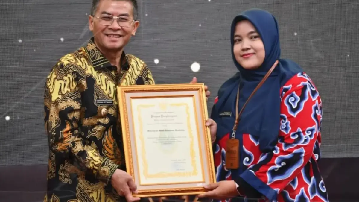 Setwan Sumedang Raih Penghargaan JDIH Tingkat Jabar 2025