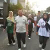 Bupati Dony Ikut Jalan Sehat SMAN 1 Sumedang