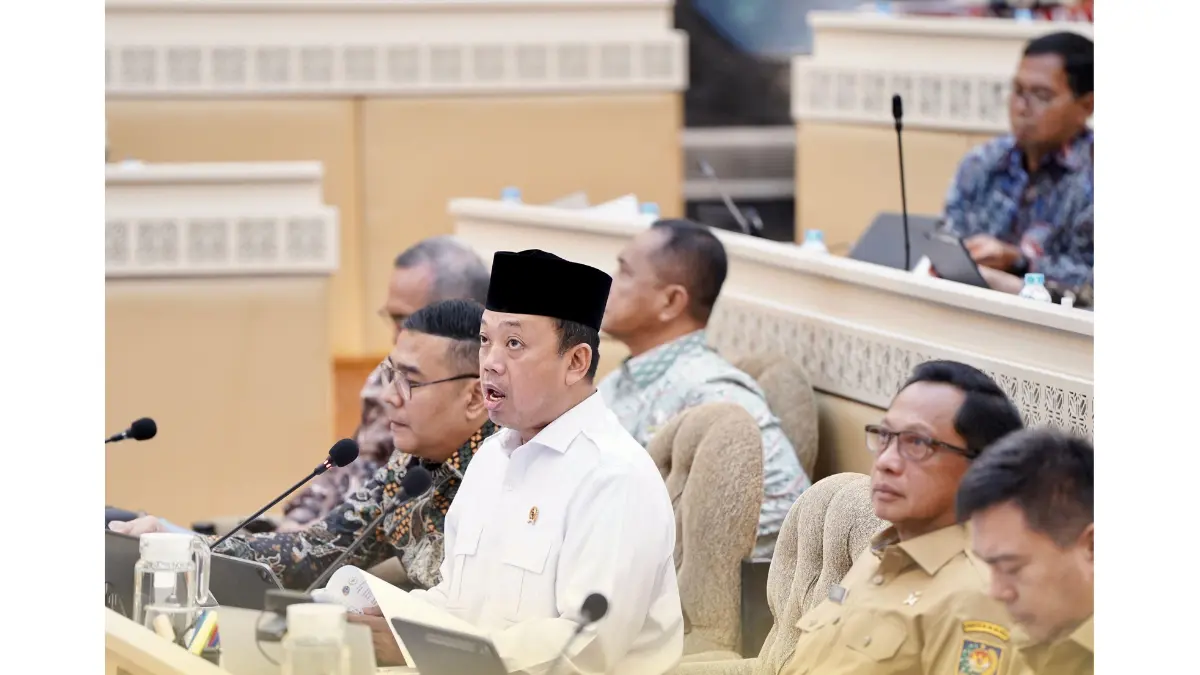 RDP Bersama Komisi II DPR RI, Pagu Anggaran Kementerian ATR/BPN Tahun 2026 Ditetapkan Rp9,49 Triliun