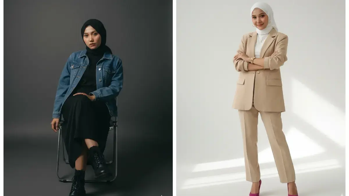 Cara Buat Foto Studio Tanpa Studio, Sendiri atau Couple