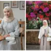 Kumpulan Prompt Edit Foto Cewek Berhijab Dari Nuansa Estetik di Cafe Sampai di Taman Bunga Bougenville