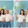3 Prompt Edit Foto Bareng Bestie Ceria dengan Balon Warna-Warni