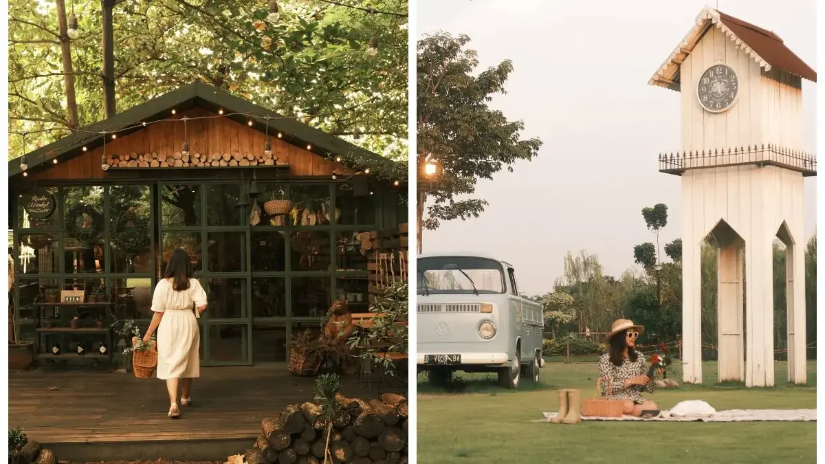 Rustic Market Sentul Bogor, Destinasi Wisata Viral Bernuansa Eropa di Tengah Alam Hijau