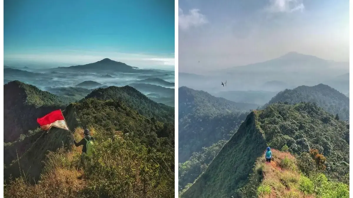 Gak Nyangka! Dengan Modal Rp10 Ribu Bisa Nikmati Trekking Keren di Gunung Kerenceng Sumedang