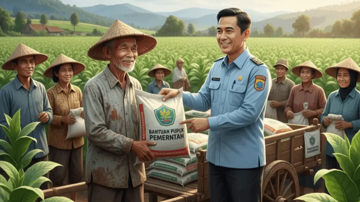 Petani Tembakau Bakal Terima Bantuan Pupuk dan Pestisida Oktober 2025