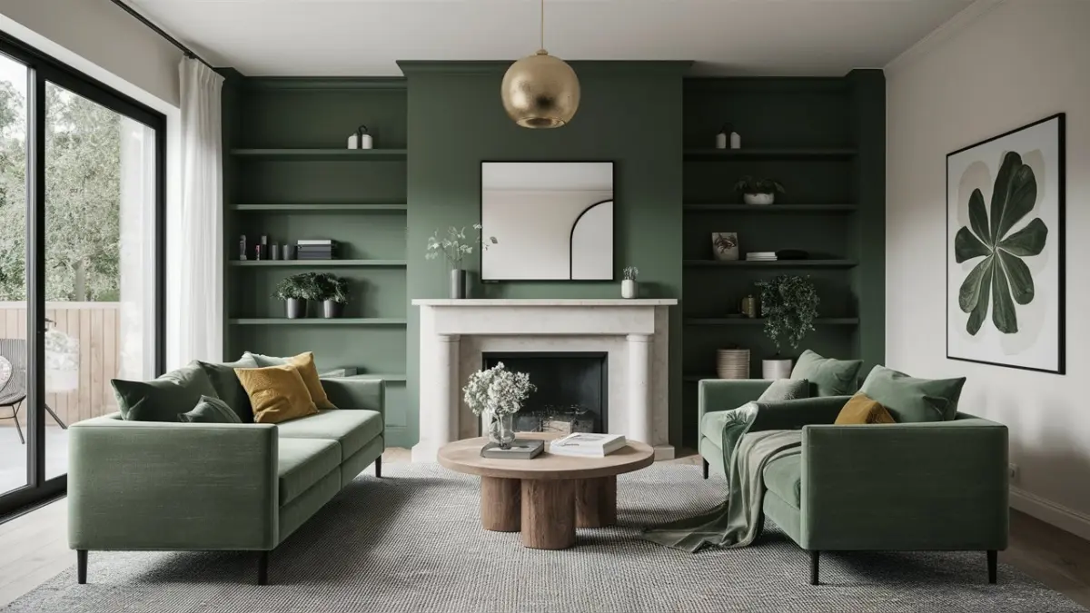 Dekorasi Stylish: Hijau Botol Cocok dengan Warna Apa untuk Interior Rumah?