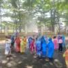 Serunya Belajar! Damkar Kenalkan Edukasi Pemadam Kebakaran di TK Negeri Pembina Cimalaka.