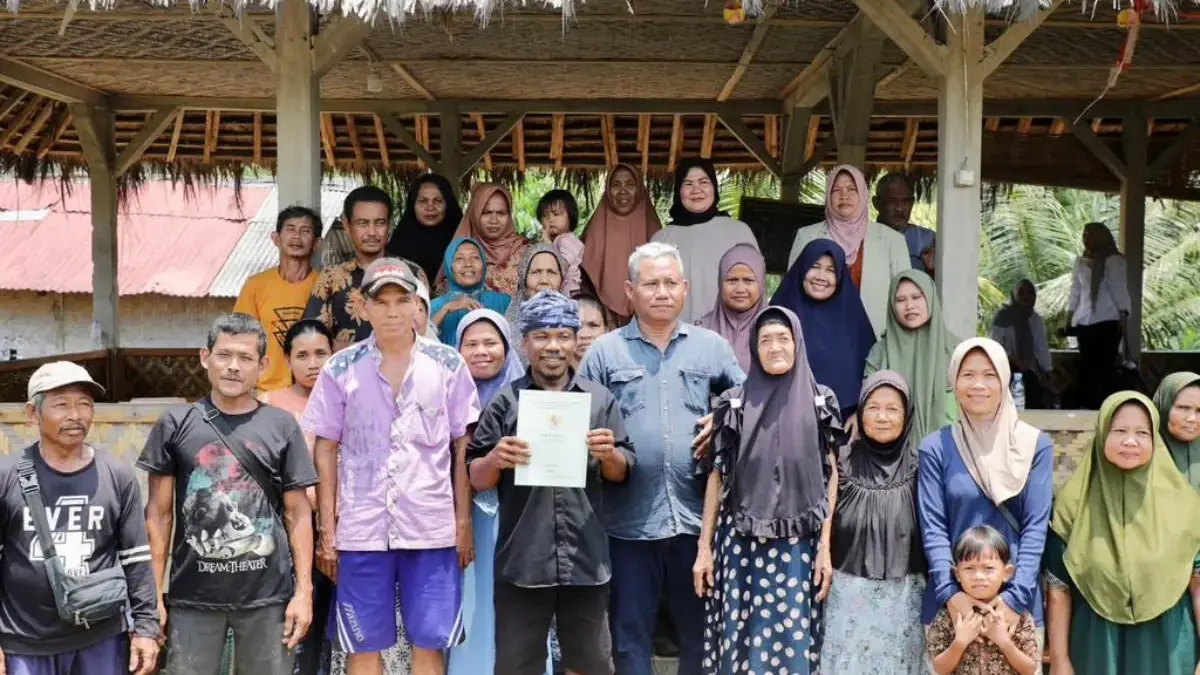 Banyak yang Bilang Tidak Mungkin, Petani Desa Gunung Anten Kini Rasakan Manfaat Reforma Agraria