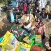 Beras Murah 1 Ton Ludes Diserbu Warga di Pamulihan