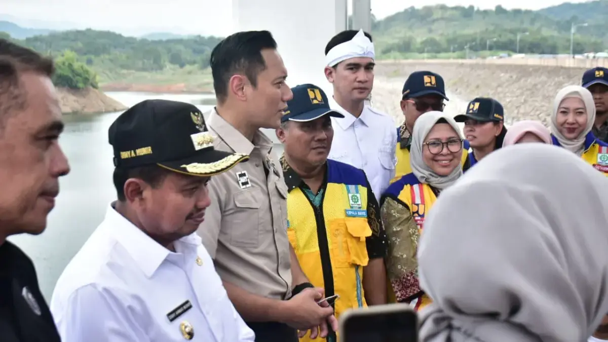 AHY Ungkap Rencana Besar: PLTS Terapung Bakal Hadir di Bendungan Jatigede