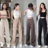 Tips Mix and Match: Celana Cream Pas Banget dengan Baju Warna Ini