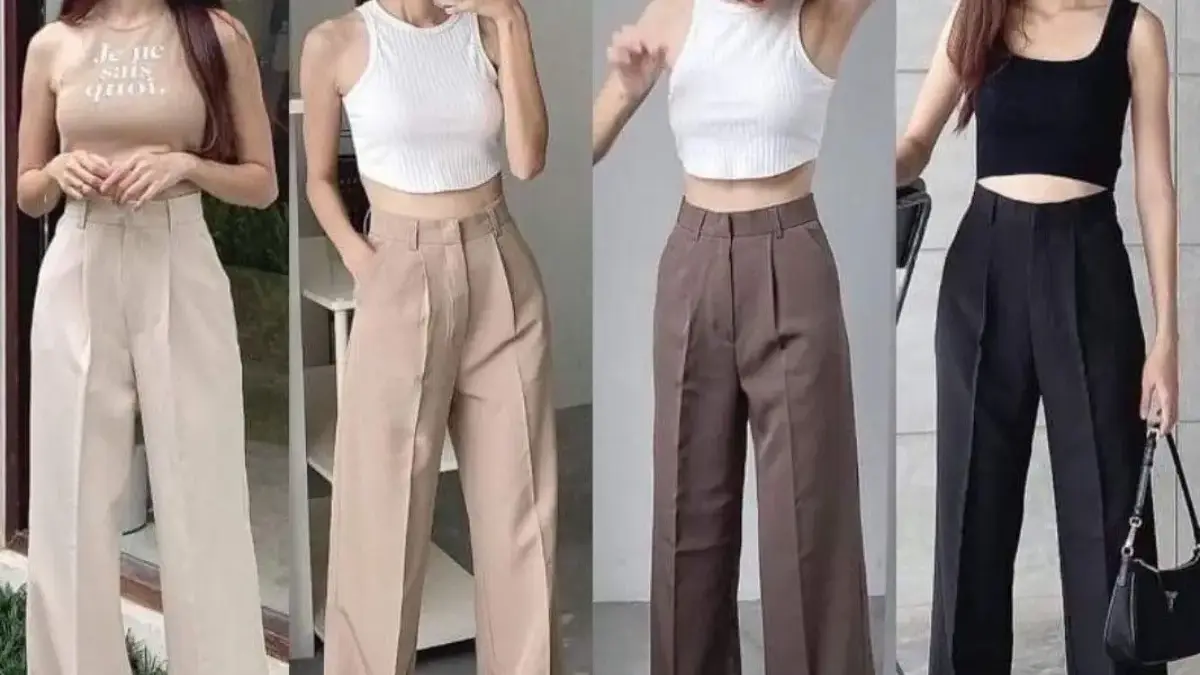 Tips Mix and Match: Celana Cream Pas Banget dengan Baju Warna Ini