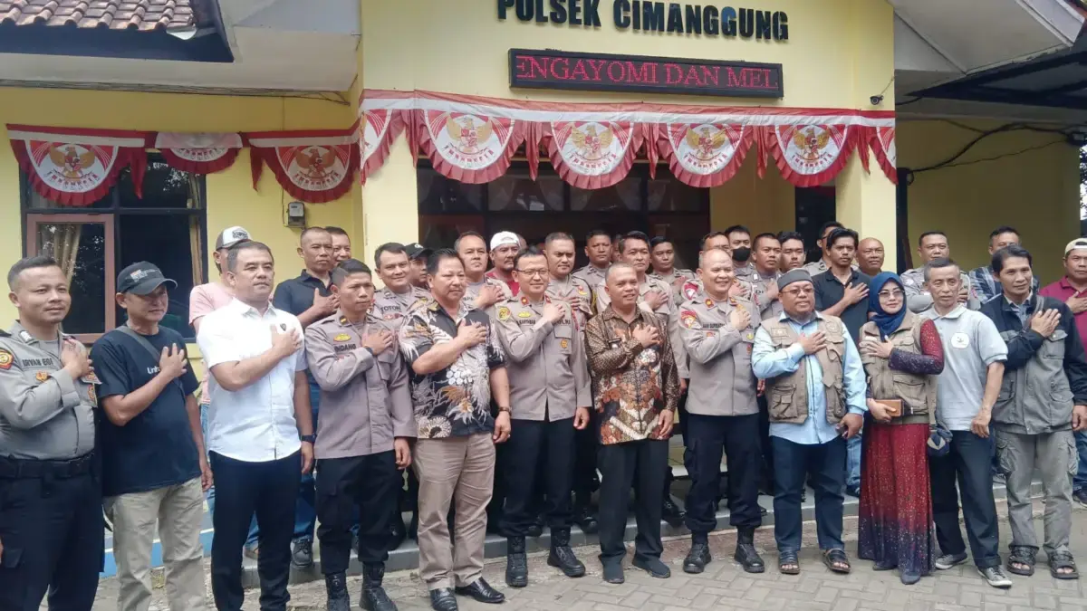 Pisah Sambut Kapolsek Cimanggung, Suasana Penuh Kehangatan dan Harapan Baru