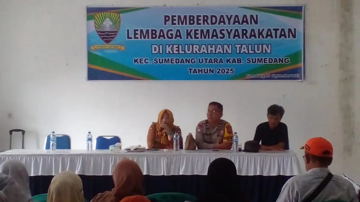Kelurahan Talun Gelar Kegiatan Pemberdayaan Kemasyarakatan
