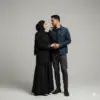 Cara Edit Foto Romantis Pasangan di Studio Elegan Menggunakan Gemini AI
