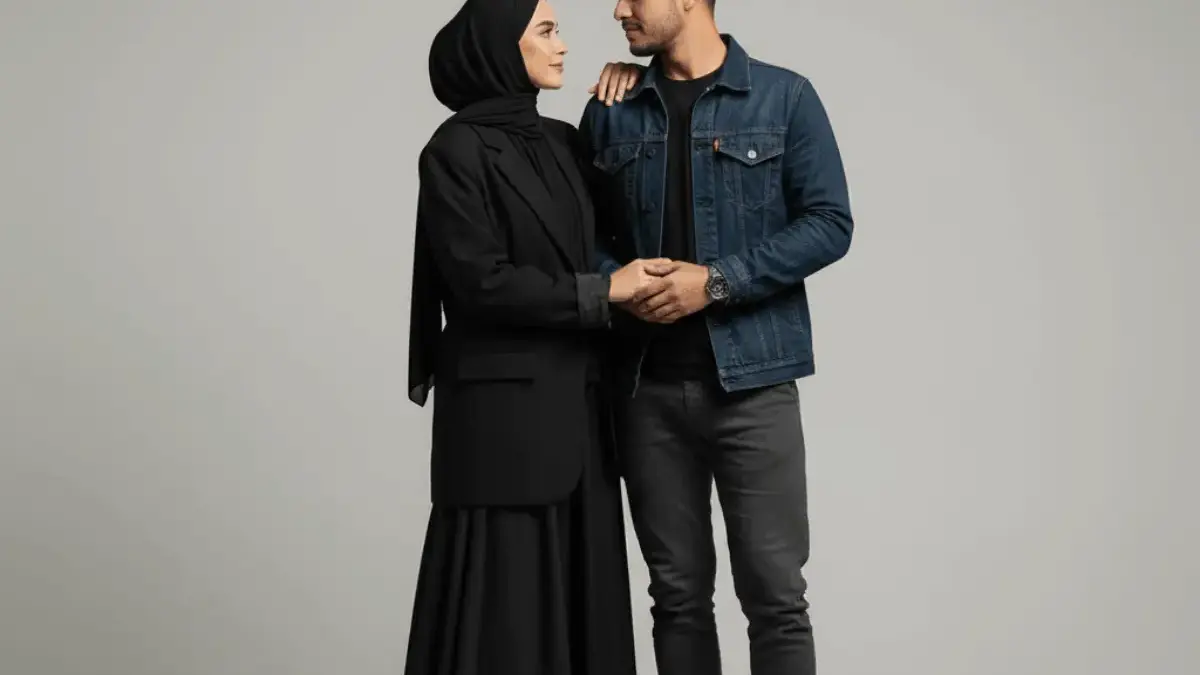 Cara Edit Foto Romantis Pasangan di Studio Elegan Menggunakan Gemini AI