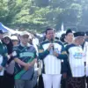 Semarak Hari Santri Nasional di Sumedang, Ribuan Peserta Ikut Jalan Sehat Santri Walker