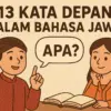 13 Kata Depan Dalam Bahasa Jawa : Untuk Bahasa Jawanya Apa?