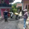 Pemdes Sukagalih Realisasikan Banprov Jabar 2025 untuk Hotmix Jalan Desa di Dusun Bosok