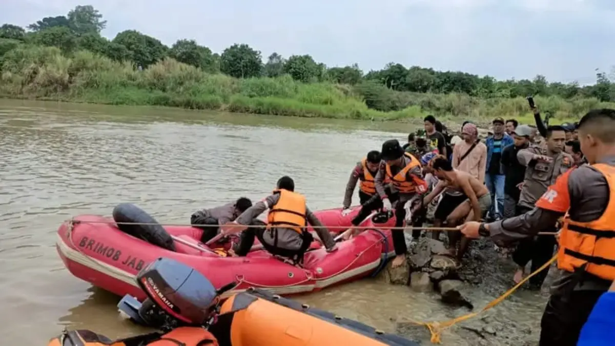 Remaja 13 Tahun Tewas Tenggelam di Sungai Cimanuk, Diduga Terpeleset Saat Bermain Air